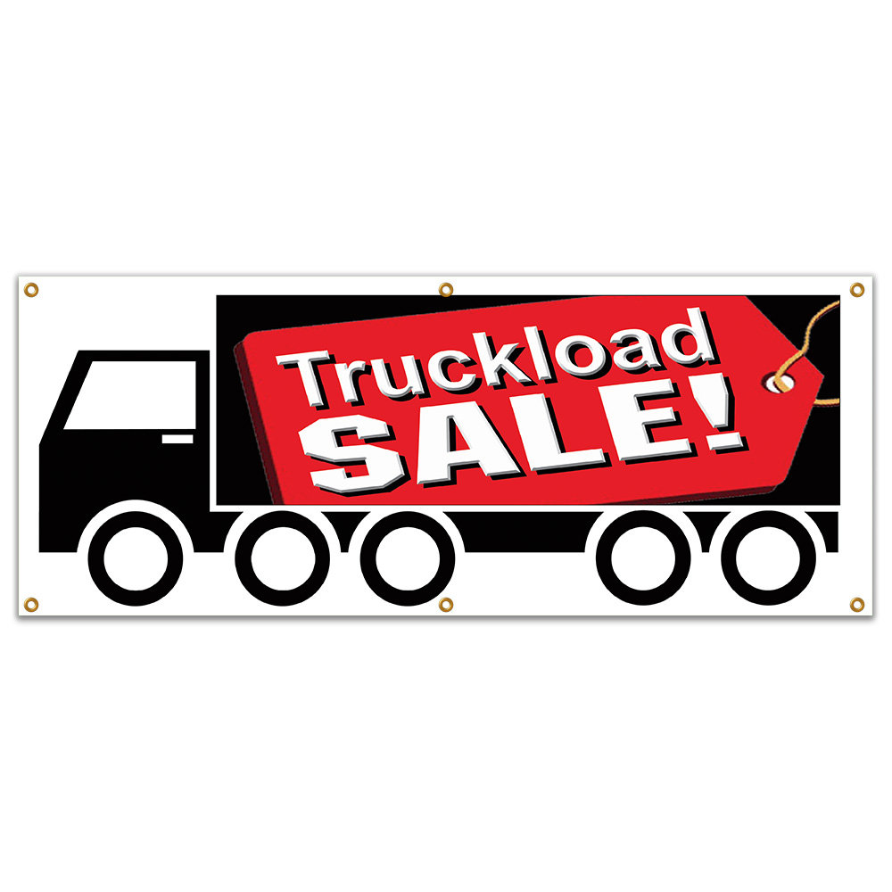 SignMission Truckload Sale Banner Sign Wayfair