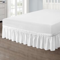Details about   Twin Floral Bed Skirt French Country Chic Continuous Corners Unbranded 
