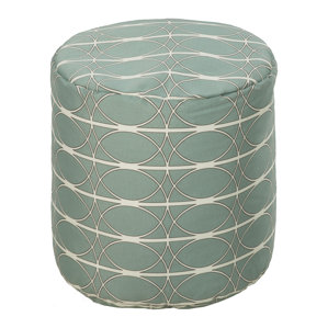 Dubose Ice Outdoor Pouf by Brayden Studio