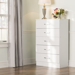 Chester 5 Drawer Chest by Andover Mills