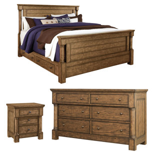 Burndale Panel Configurable Bedroom Set
