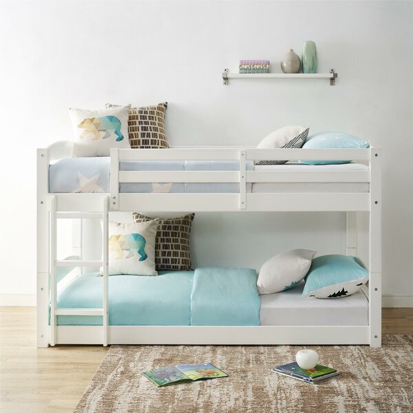 wayfair bunk beds white