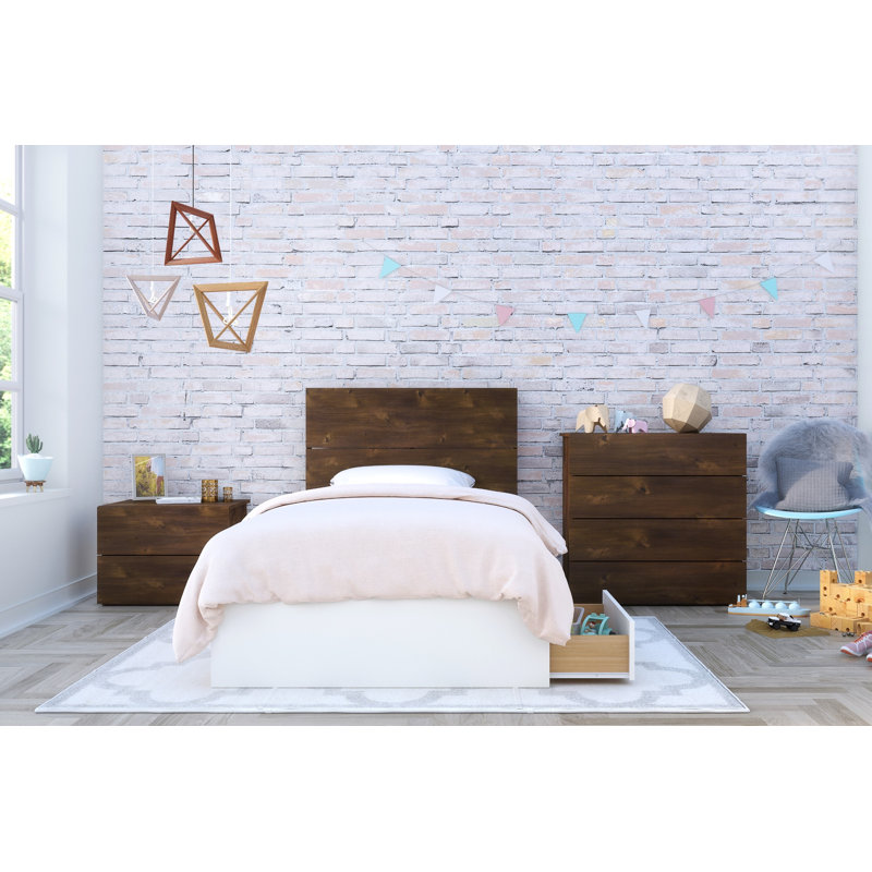 Mack Milo Totten Twin Platform 3 Piece Bedroom Set Wayfair Ca