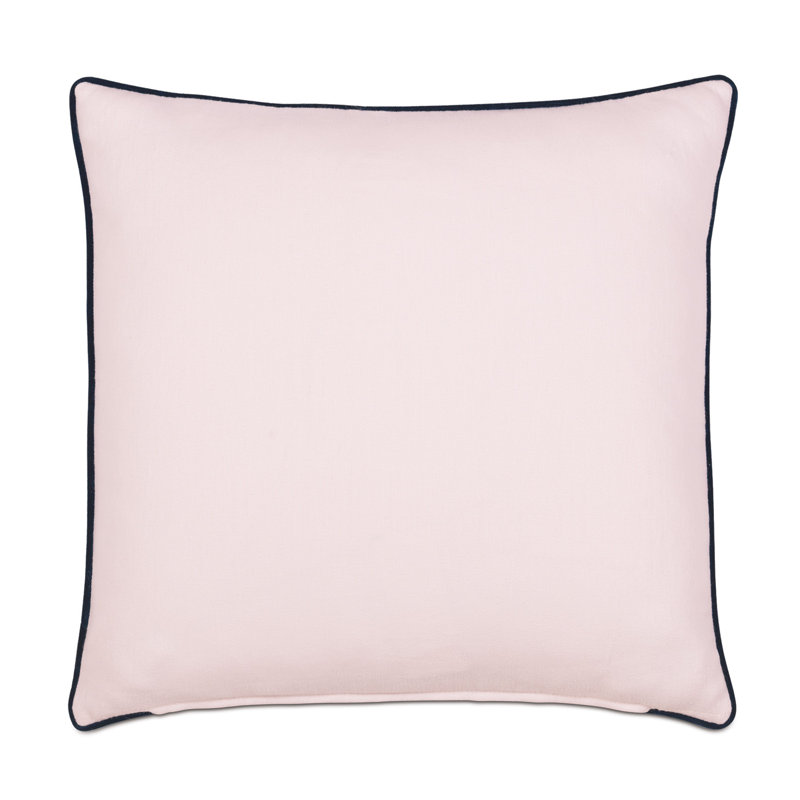 Barclay Butera Priya Blush Square Linen Pillow Cover And Insert