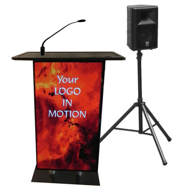 Monitor Presenter Full Podium Accent Lecterns