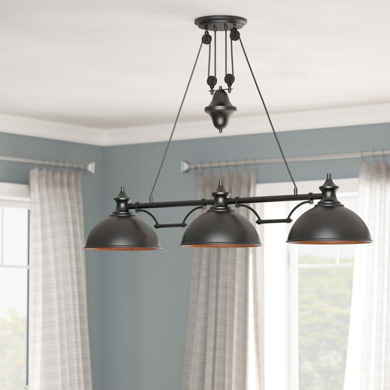 modern 3 light pendant