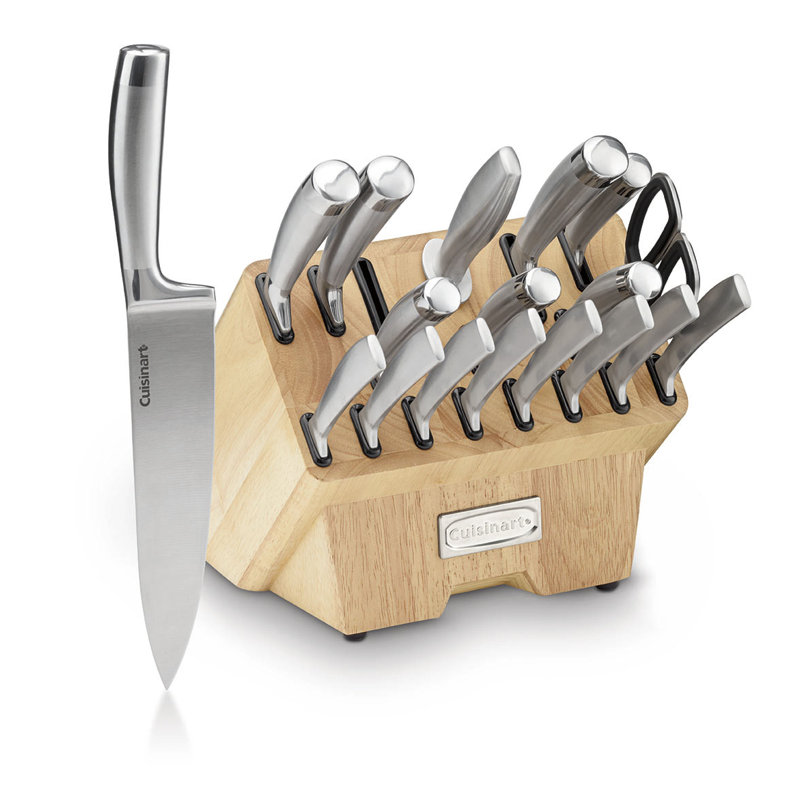 Featured image of post Cuisinart Classic 12 Piece Knife Set Matte Black - Blade guards and ergonomic handles.