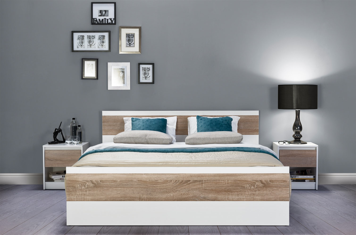 Wrought Studio Midgett Queen Platform Bed With Mattress Wayfair
