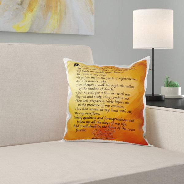 23 inch square pillow covers