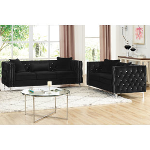 Marti Hickory Modern 2 Piece Living Room Set by House of Hampton