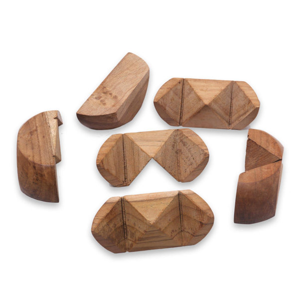 wooden puzzle ball