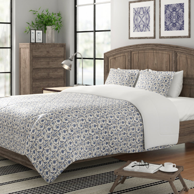 Three Posts Bartlett Floral Comforter Set Reviews Wayfair
