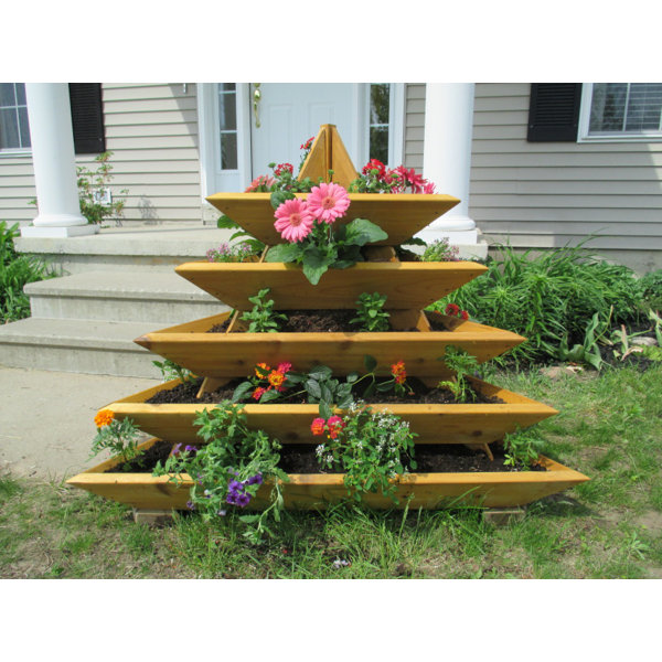 Infinitecedar 4 Ft X Cedar Vertical Garden Reviews Wayfair