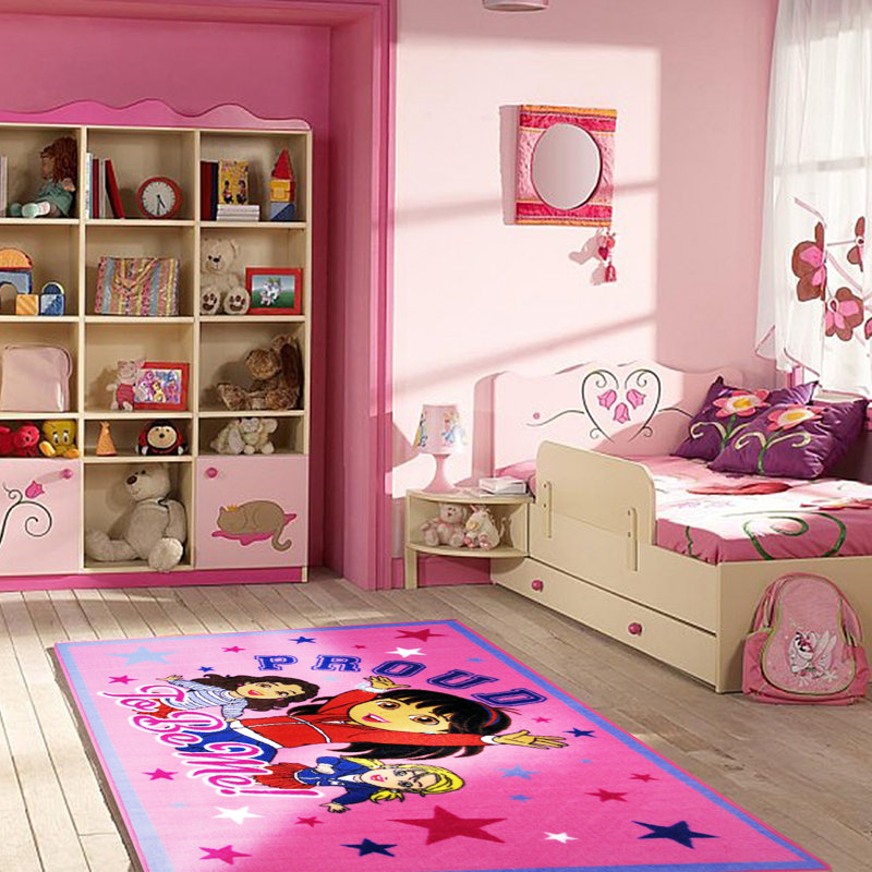 Fun Rugs Dora Proud To Be Me Area Rug Wayfair