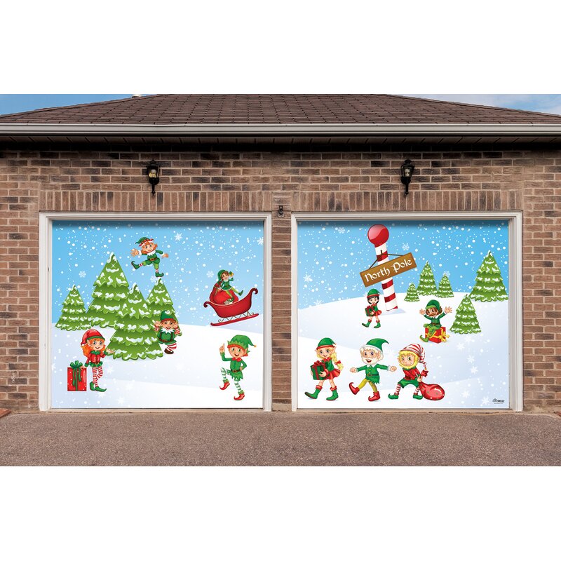Simple Wayfair Christmas Garage Door Murals for Small Space