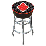 Four Aces 31 Swivel Bar Stool by Trademark Global