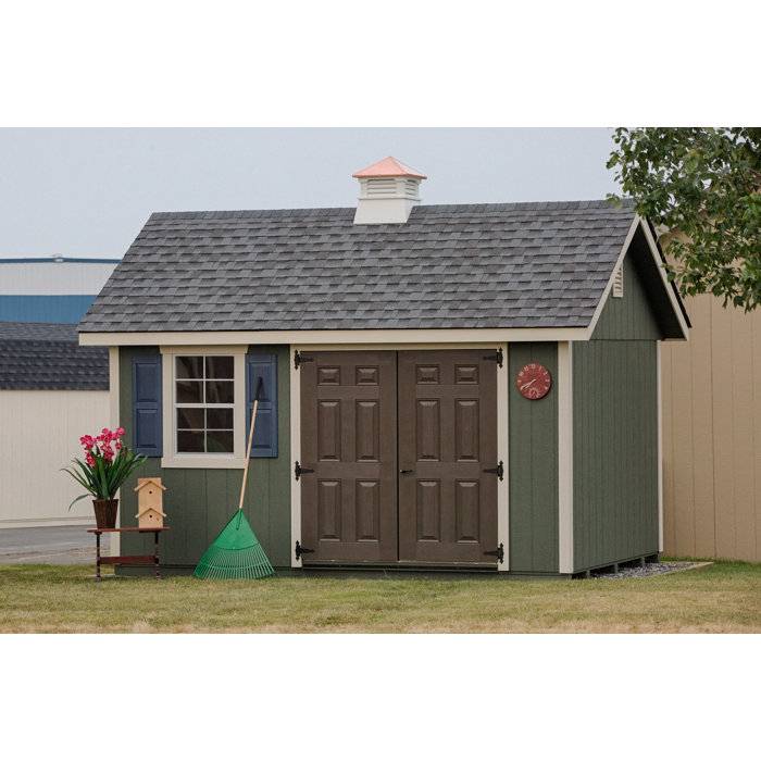 Yardcraft Fairmont 14 Ft W X 10 Ft D Wooden Storage Shed Wayfair