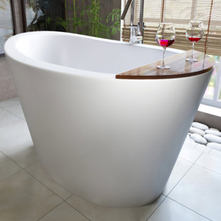 35 55 Inches Freestanding Bathtubs You Ll Love Wayfair Quickview