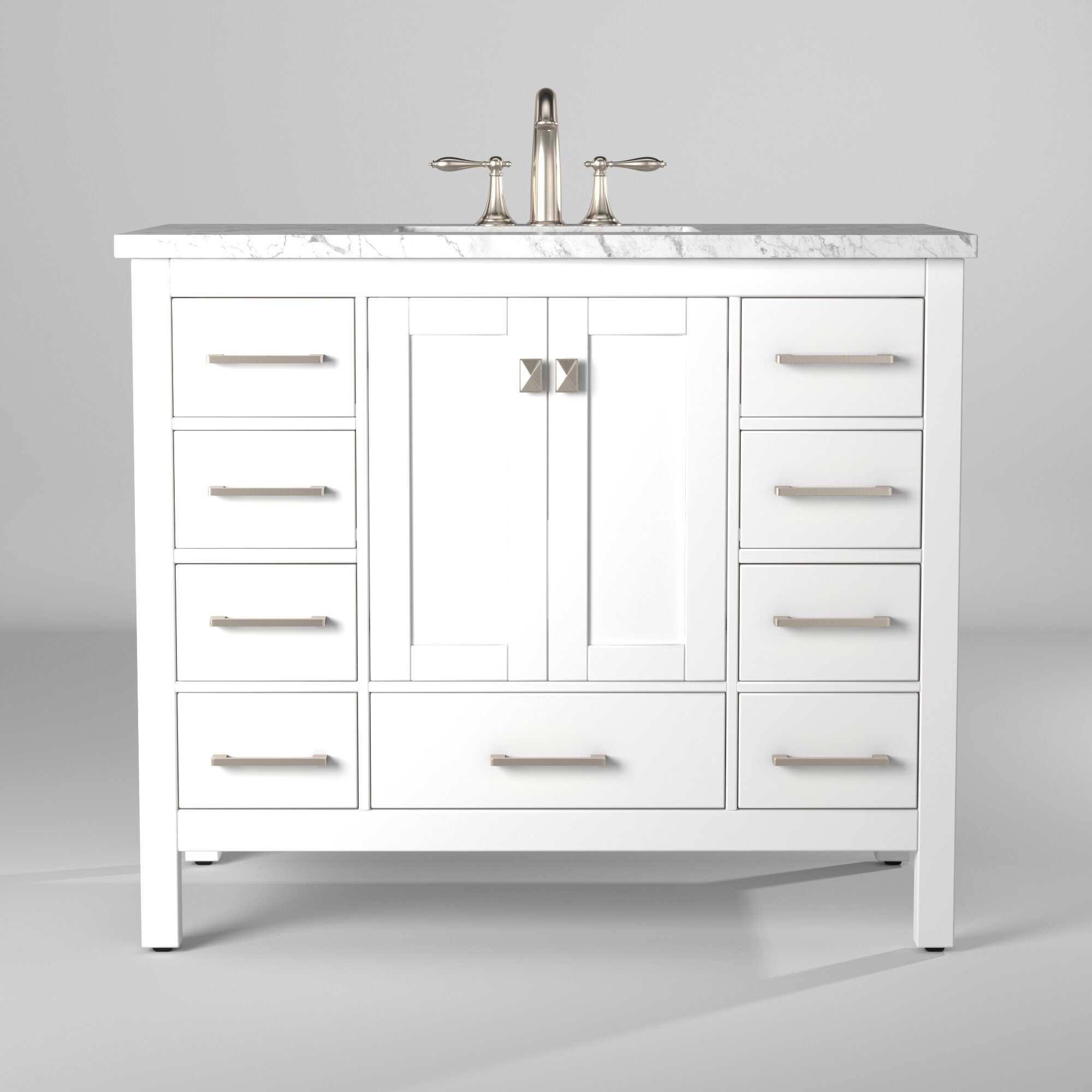 Eviva Aberdeen 42 Single Bathroom Vanity Set Reviews Perigold