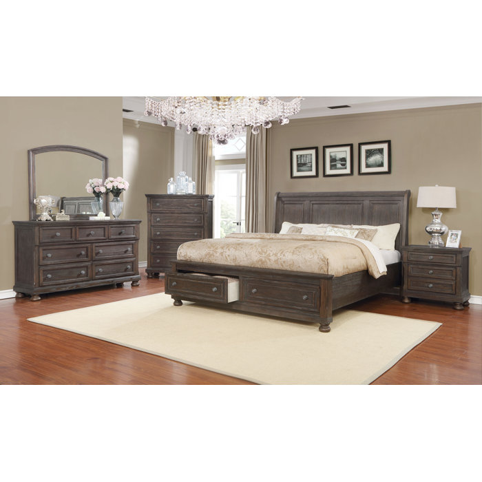 Mapes Queen Sleigh 4 Piece Bedroom Set Mapes Queen Sleigh 4 Piece Bedroom Set