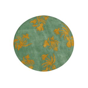 Buy Nampa Hand-Tufted Green Area Rug!