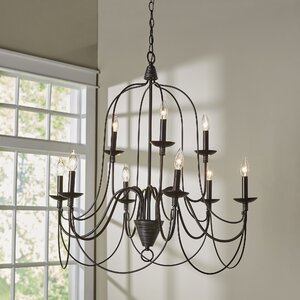 Big Sky 9-Light Candle-Style Chandelier