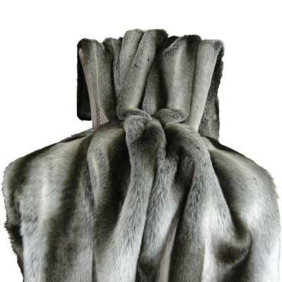 Weatherby Luxury Chinchilla Bedspread Loon Peak Size Full