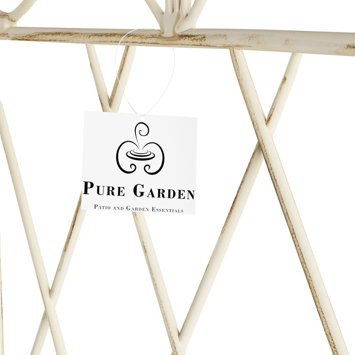 Pure Garden Decorative Steel Lattice Panel Trellis Wayfair Ca