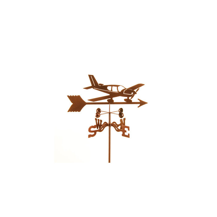 SWEN Products TAILDRAGGER AIRPLANE PLANE Steel Weathervane