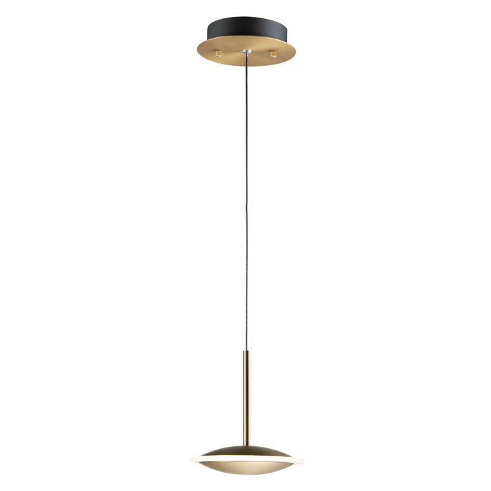 Mercer41 Fey 1 Light Led Single Dome Pendant Wayfair Fey 1 Light Led Single Dome Pendant