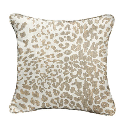 outdoor leopard pillow