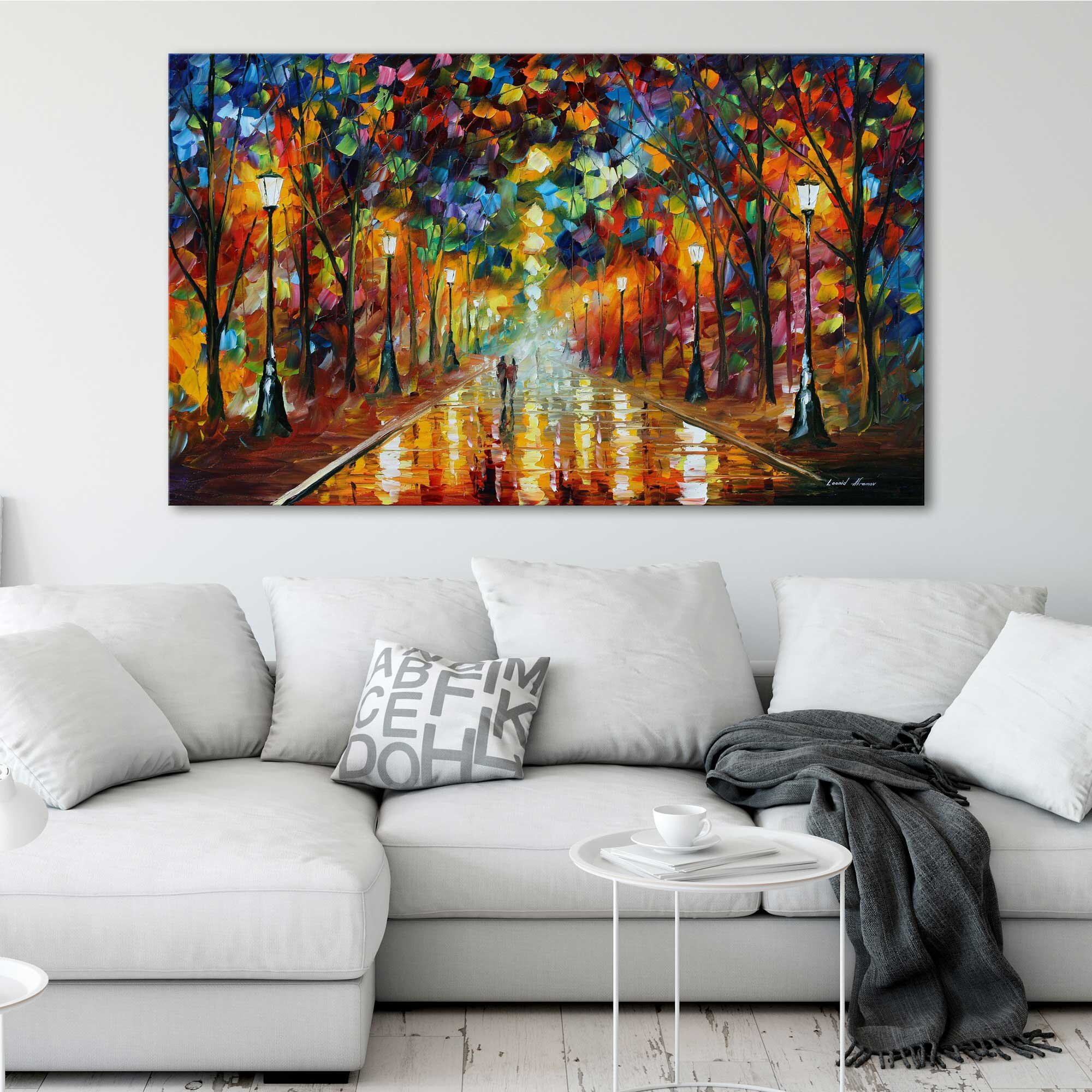 Lark Manor Farewell To Anger by Leonid Afremov - Wrapped Canvas Print ...