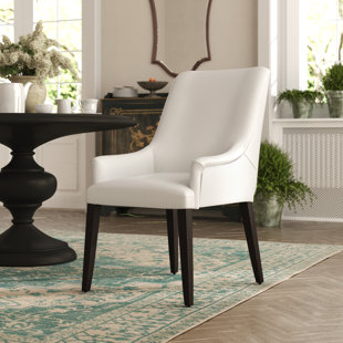 Cambell Genuine Leather Upholstered Dining Chair by Red Barrel Studio Today Only Sale