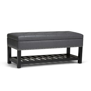 Lomond Faux Leather Bench