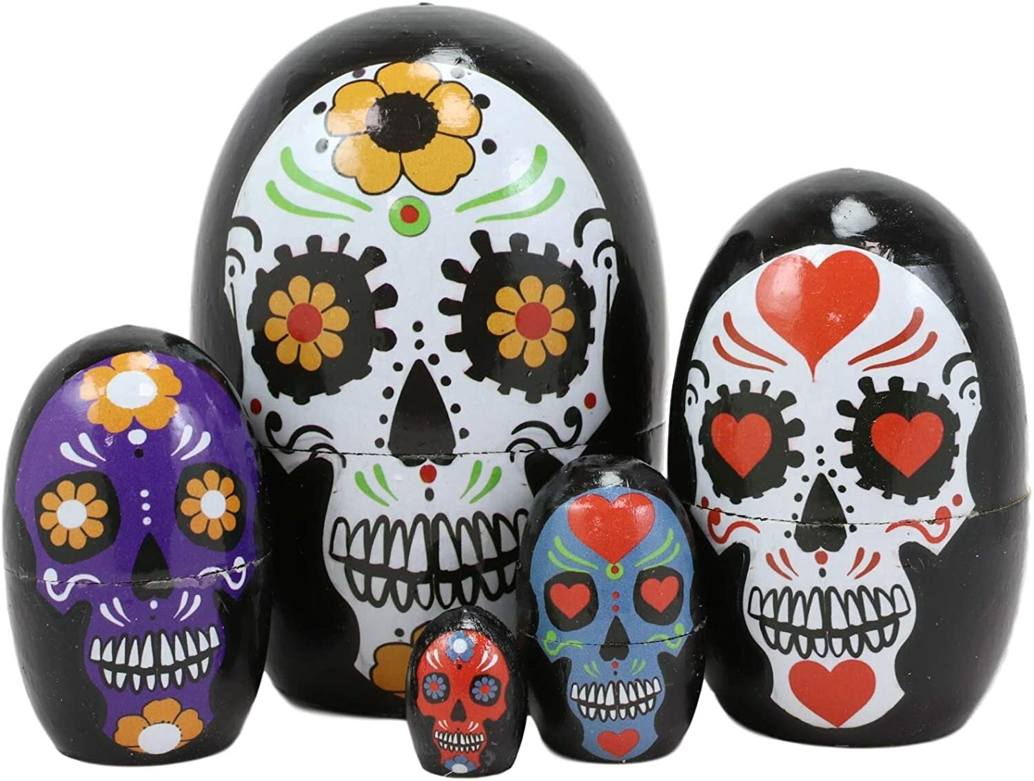 day of the dead nesting dolls