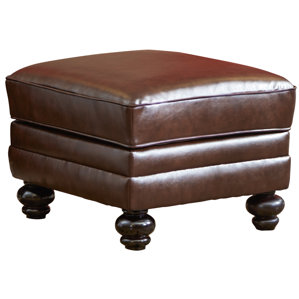 Croydon Bonded Leather Storage Ottoman..