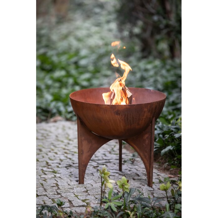 Garten Living Feuerschale Eckington aus Stahl Wayfair.de