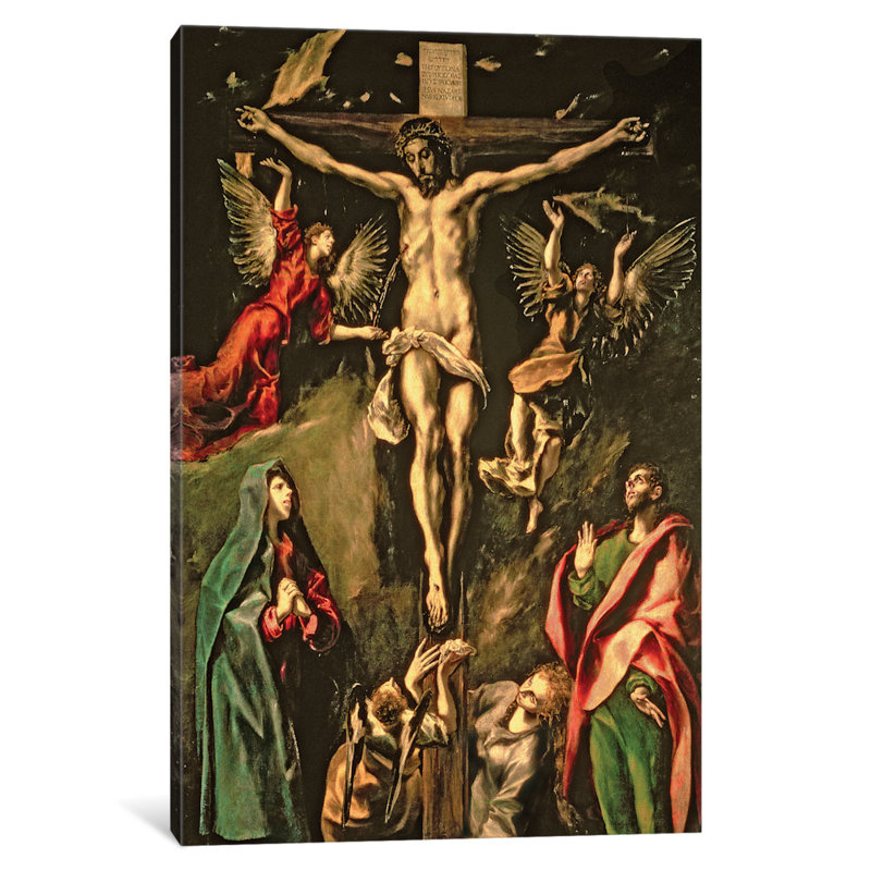 East Urban Home The Crucifixion By El Greco Painting Print On