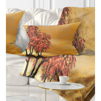 East Urban Home Landscape Bright Morning Glory Pool Pillow Wayfair