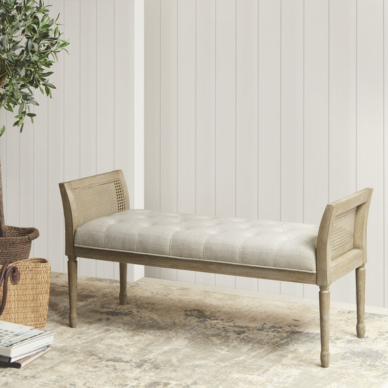 Martha Stewart Isla Upholstered Bench Wayfair