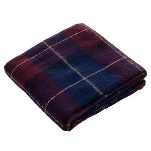 Plaid Throw Blanket