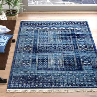 Angeliya Oriental Blue Area Rug