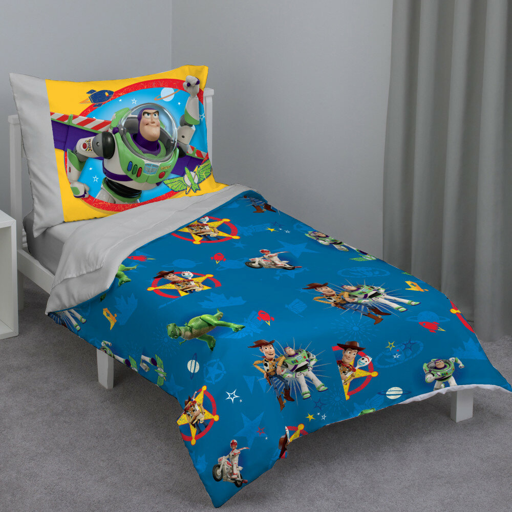 Disney Toy Story 4 Piece Toddler Bedding Set Wayfair