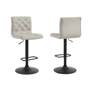 Adjustable Height Swivel Bar Stool (Se..