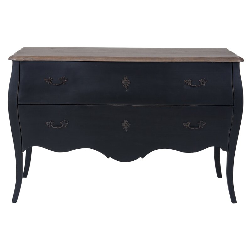 One Allium Way Coleman 2 Drawer Dresser | Wayfair