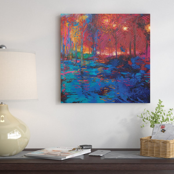 East Urban Home Iris Scott Kolkata Triptych Panel Iii Painting