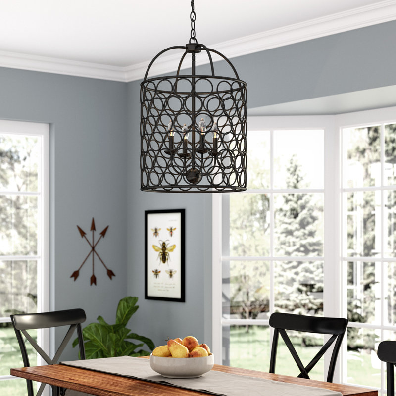Gracie Oaks Nyyear 4 Light Lantern Chandelier Wayfair Gracie Oaksnyyear 4 Light Lantern Chandelier