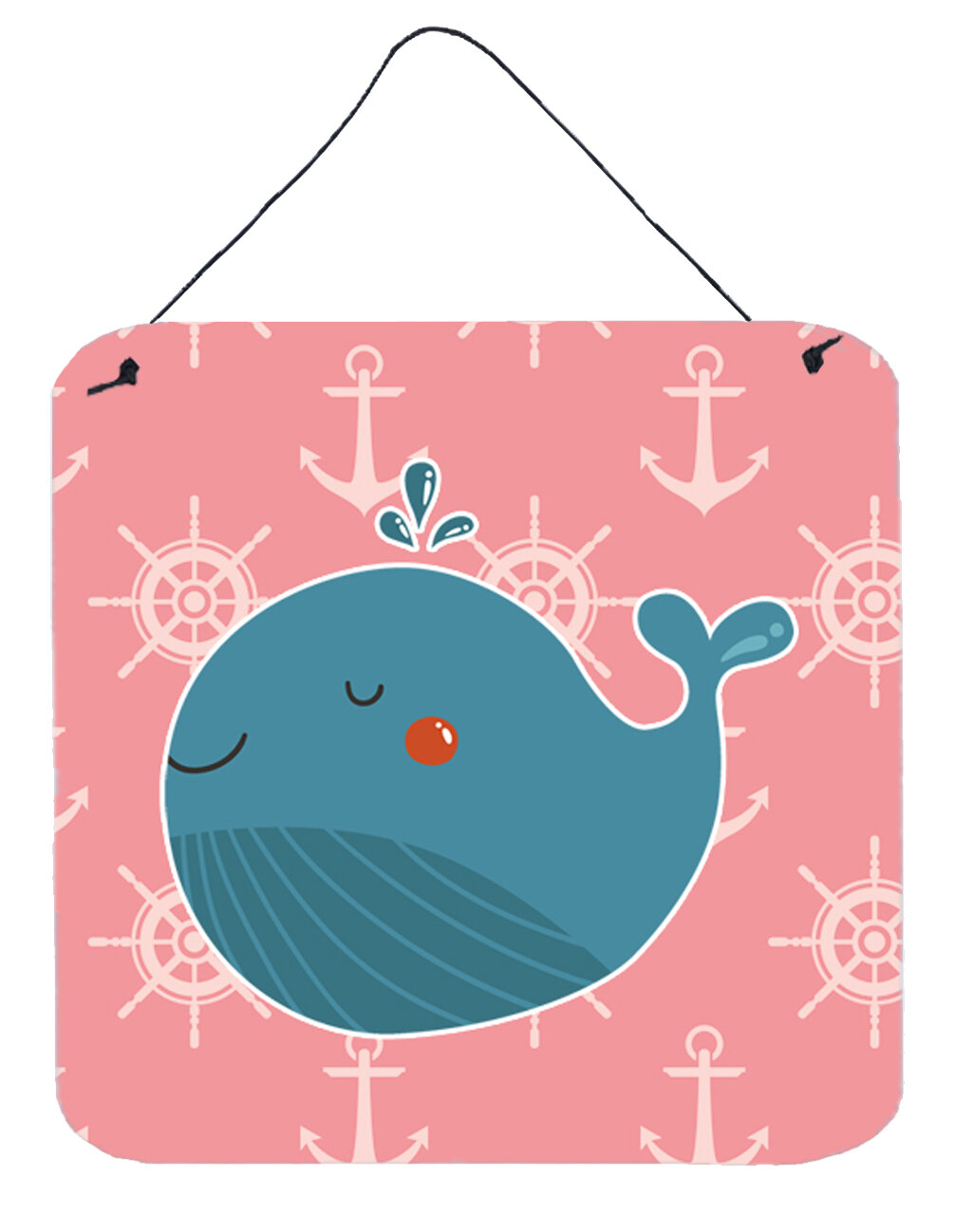 Zoomie Kids Whale On Nautical Wall Decor Wayfair