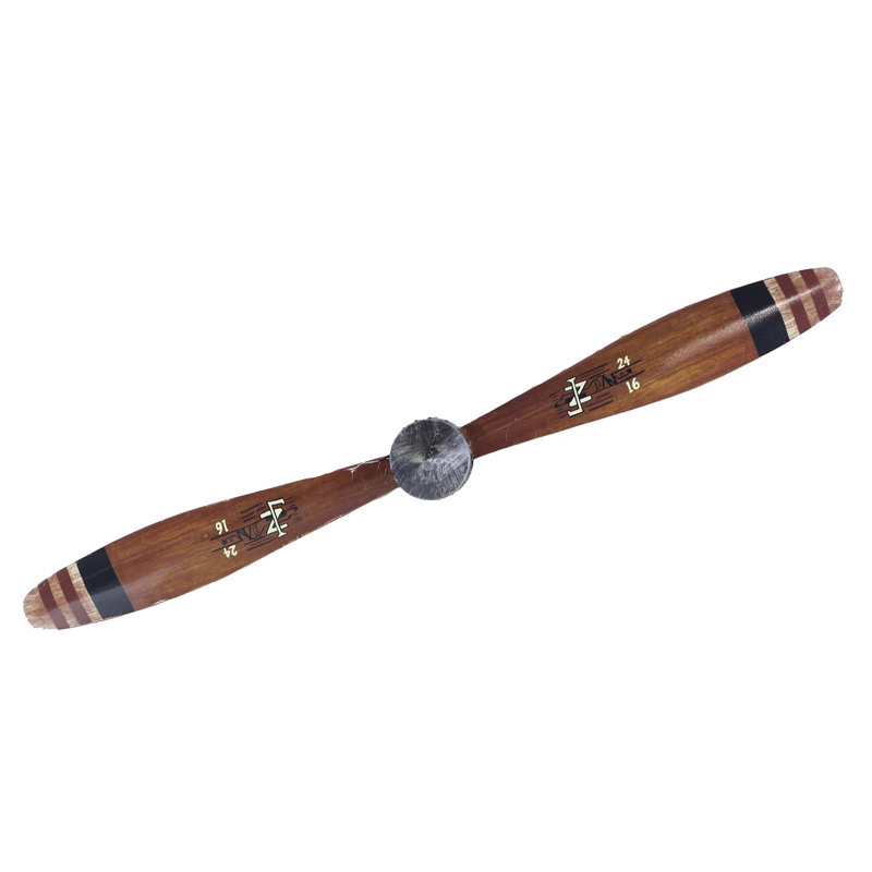 Williston Forge Metal Painted Airplane Propeller Wall Decor Wayfair