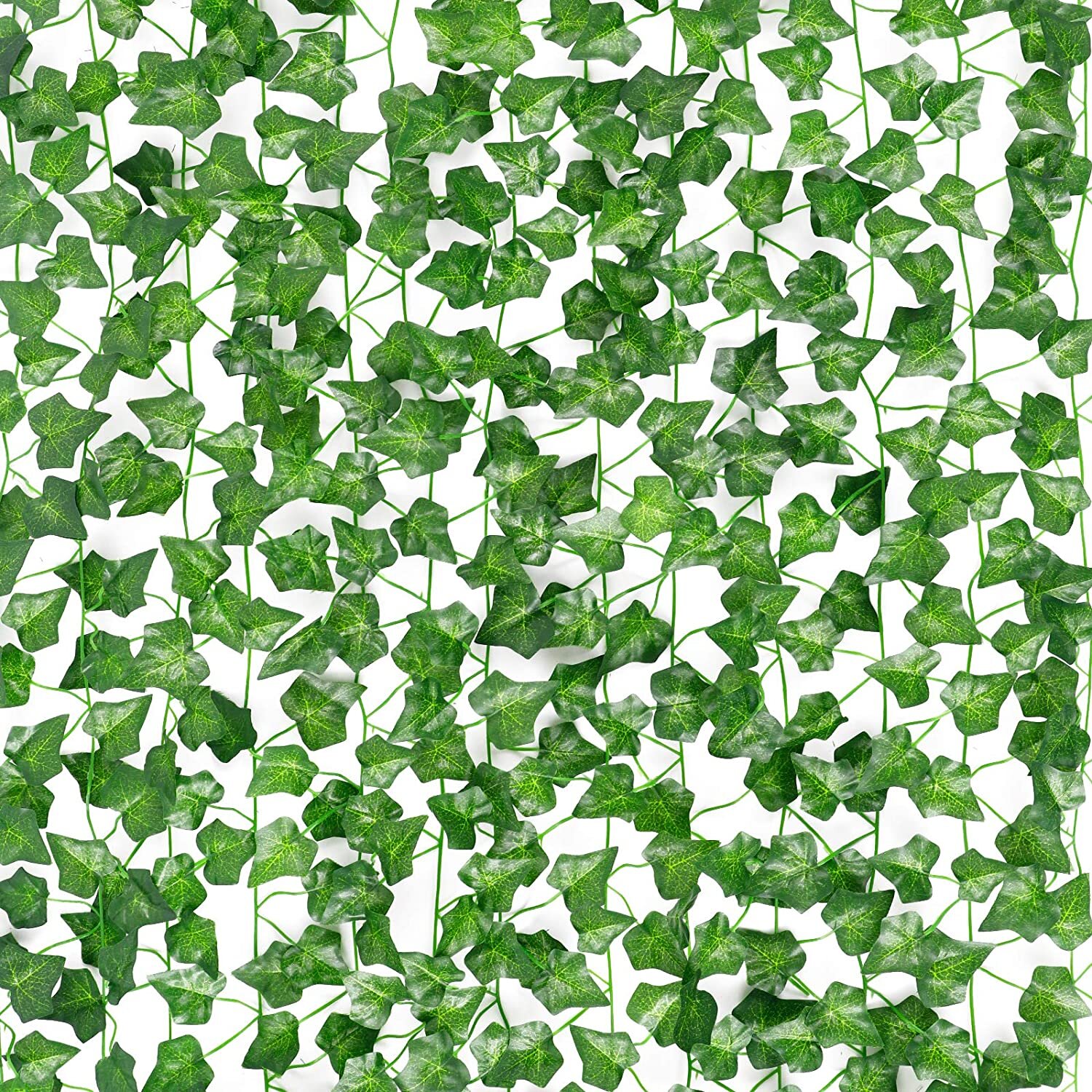 7.87ft Artificial Ivy Leaf Garland Plants Fake Vine Foliage Flowers Home Decor